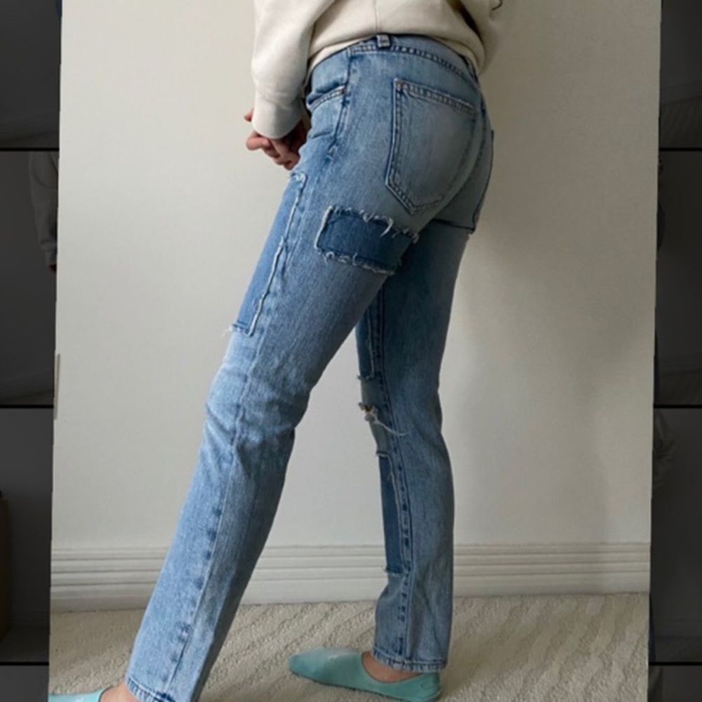 Current/elliot patchwork jeans - Picture 4 of 5